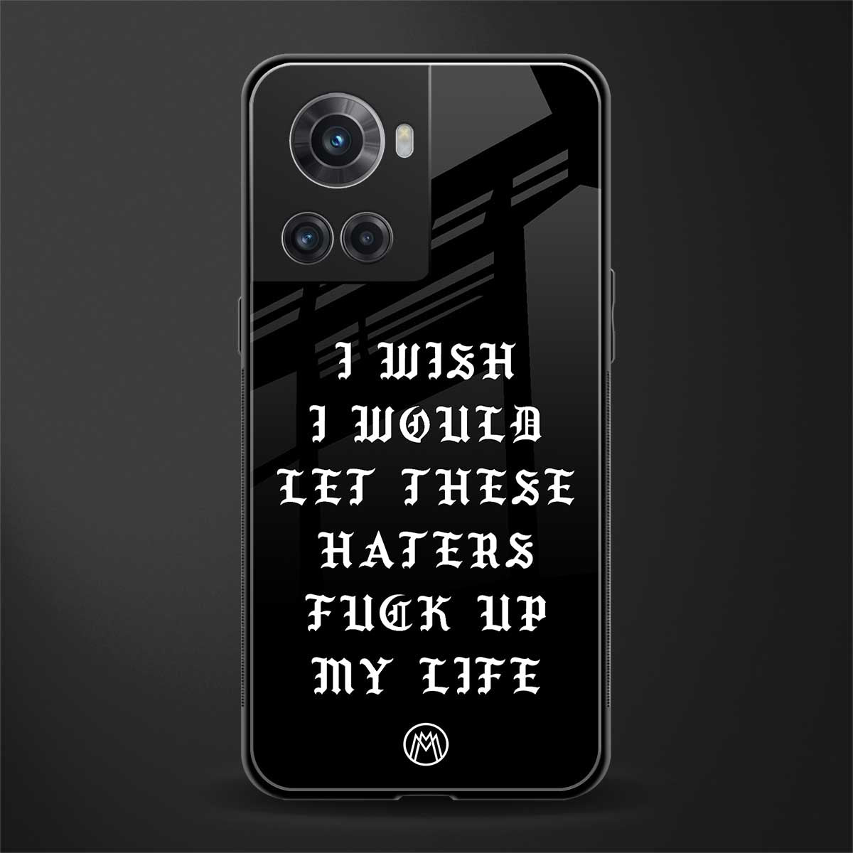 the wish back phone cover | glass case for oneplus 10r 5g