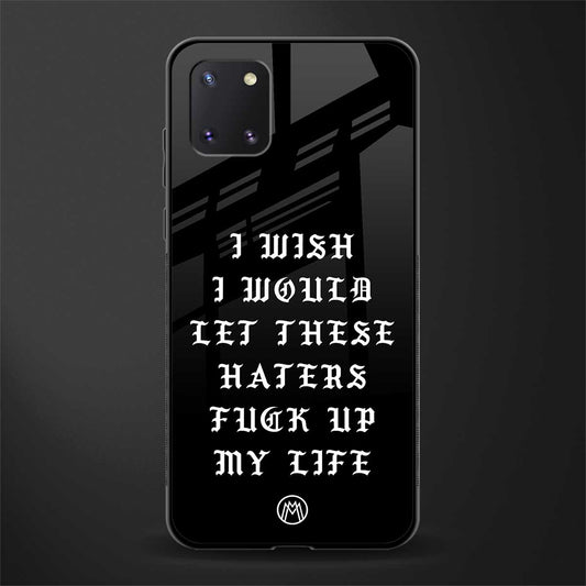 the wish glass case for samsung a81 image