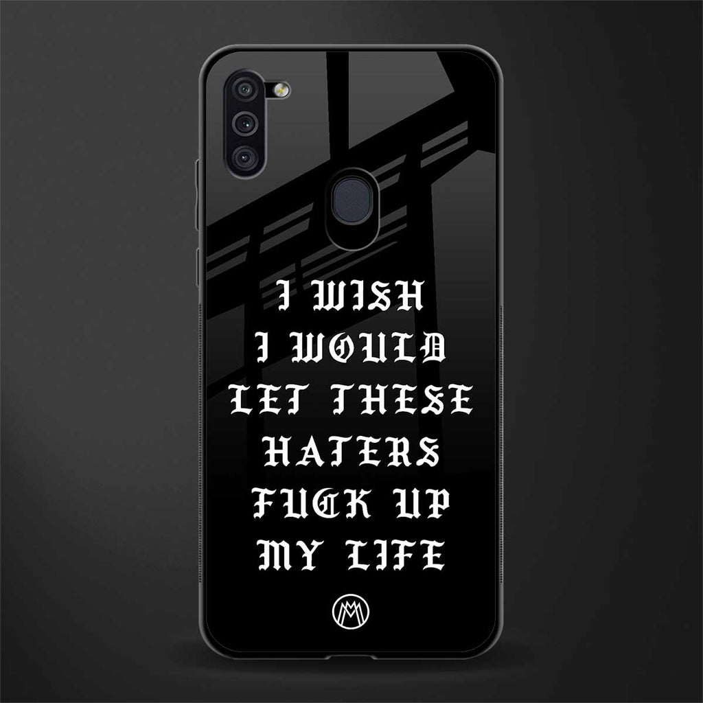 the wish glass case for samsung a11 image