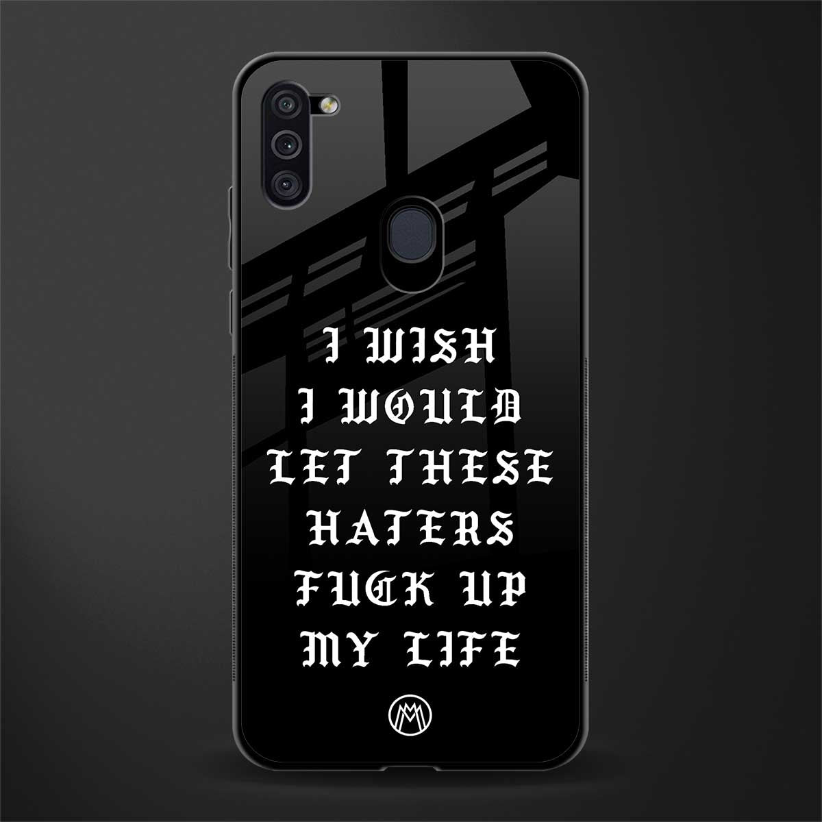 the wish glass case for samsung a11 image