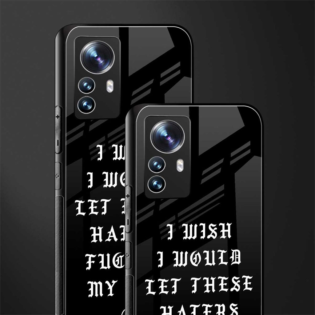 the wish back phone cover | glass case for xiaomi 12 pro
