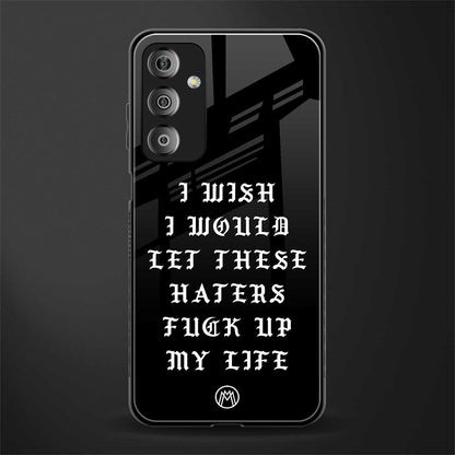 the wish back phone cover | glass case for samsung galaxy f23 5g