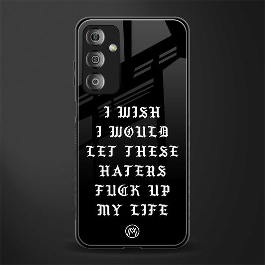 the wish back phone cover | glass case for samsung galaxy f23 5g
