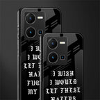 the wish back phone cover | glass case for vivo y35 4g