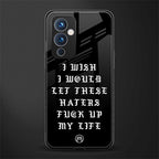 the wish back phone cover | glass case for oneplus 9