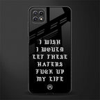 the wish back phone cover | glass case for samsung galaxy f42