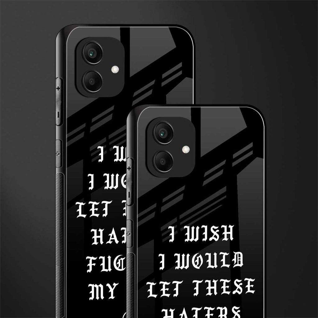 the wish back phone cover | glass case for samsung galaxy a04