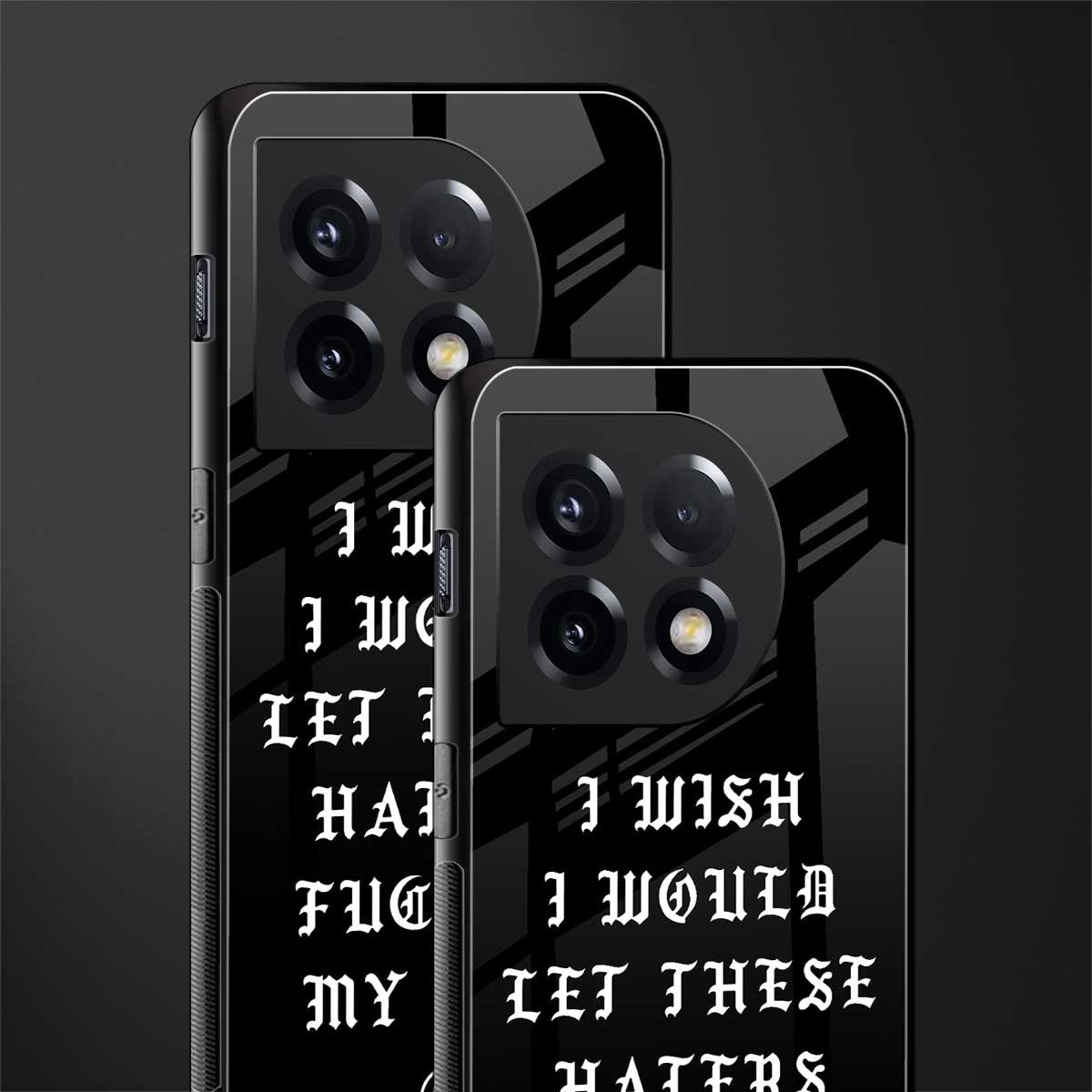 the wish back phone cover | glass case for oneplus 11