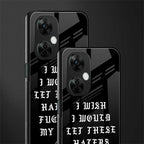 the wish back phone cover | glass case for oneplus nord ce 3 lite