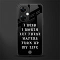 the wish back phone cover | glass case for oneplus nord ce 3 lite