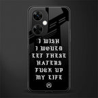 the wish back phone cover | glass case for oneplus nord ce 3 lite
