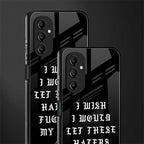 the wish back phone cover | glass case for samsung galaxy a14 5g