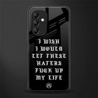 the wish back phone cover | glass case for samsung galaxy a14 5g