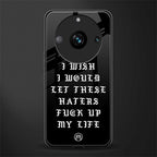 the wish back phone cover | glass case for realme 11 pro 5g