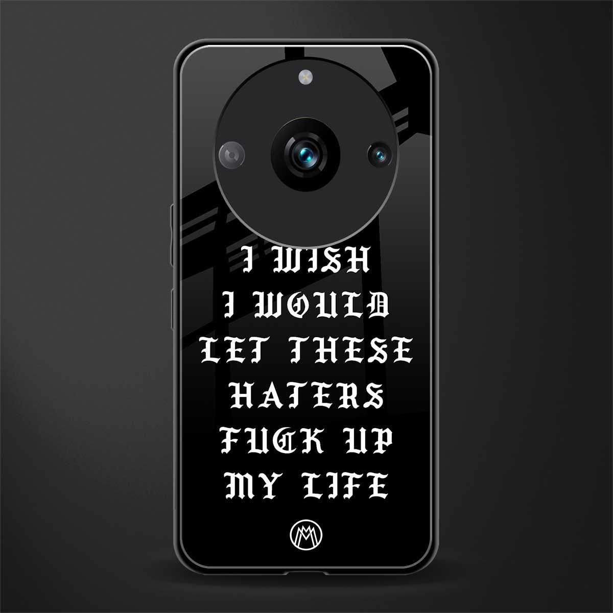 the wish back phone cover | glass case for realme 11 pro 5g