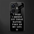 the wish back phone cover | glass case for vivo t1 44w 4g