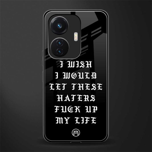 the wish back phone cover | glass case for vivo t1 44w 4g