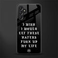 the wish back phone cover | glass case for samsun galaxy a24 4g