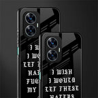 the wish back phone cover | glass case for realme c55
