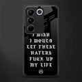 the wish back phone cover | glass case for vivo v27 pro 5g