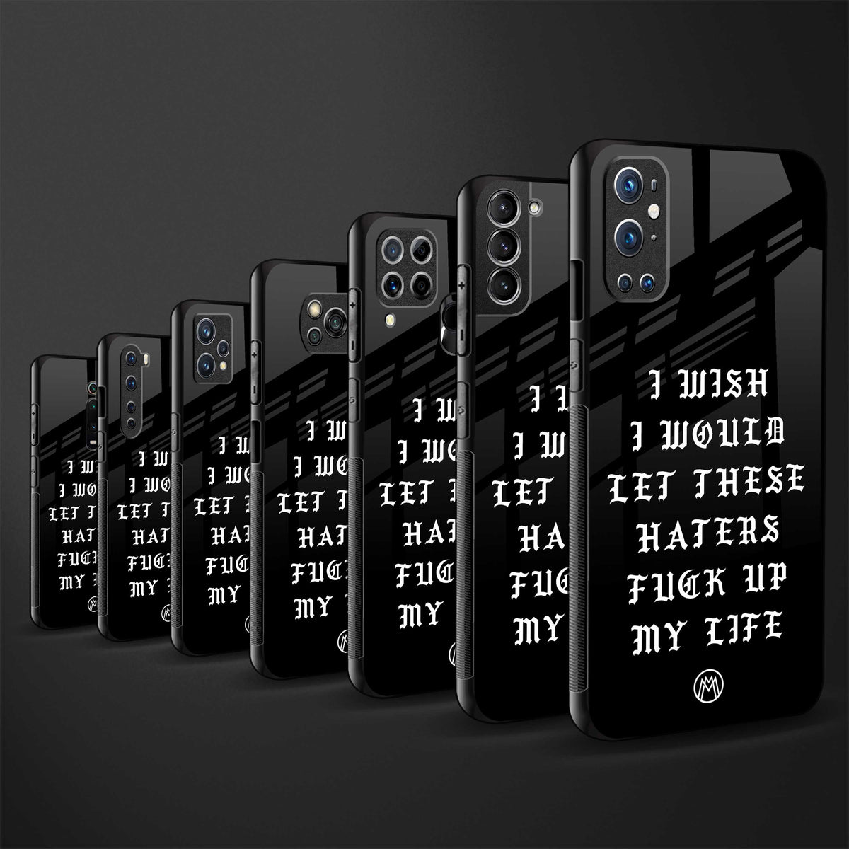 the wish back phone cover | glass case for vivo y22