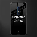 they come they go glass case for vivo v17 pro image