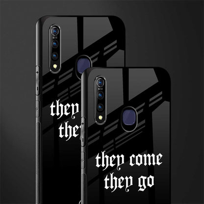 they come they go glass case for vivo z1 pro image-2