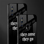 they come they go glass case for vivo v15 image-2