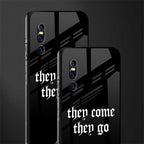 they come they go glass case for vivo v15 pro image-2
