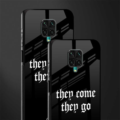 they come they go glass case for poco m2 pro image-2