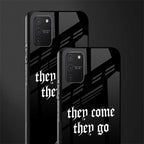 they come they go glass case for samsung galaxy s10 lite image-2