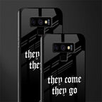they come they go glass case for samsung galaxy note 9 image-2