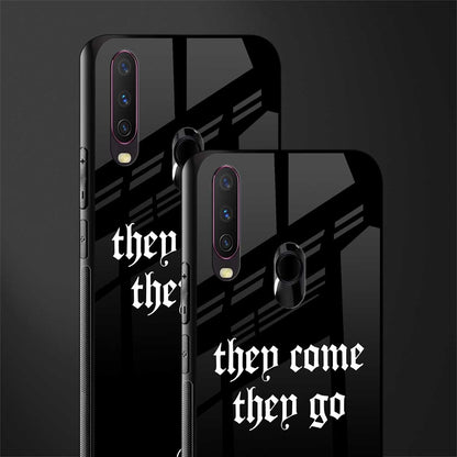 they come they go glass case for vivo y17 image-2