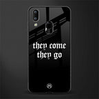 they come they go glass case for vivo y93 image