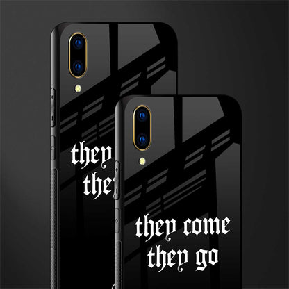 they come they go glass case for vivo v11 pro image-2