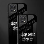 they come they go glass case for oppo a15s image-2
