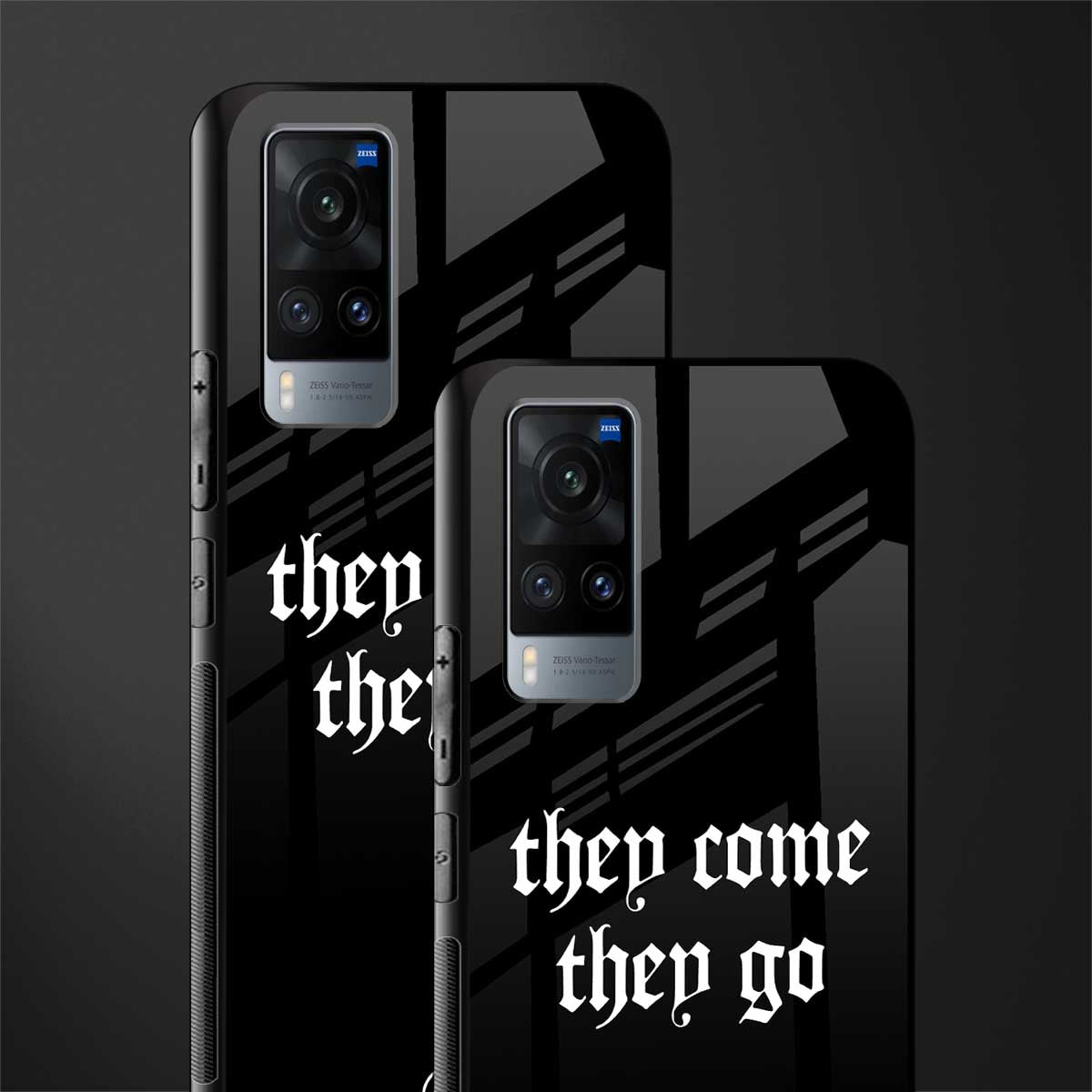 they come they go glass case for vivo x60 image-2