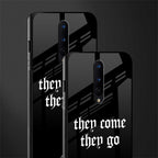 they come they go glass case for oneplus 8 image-2