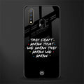 they don't know that we know - friends glass case for vivo u20 image