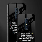 they don't know that we know - friends glass case for vivo v17 pro image-2