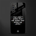 they don't know that we know - friends glass case for realme 6i image