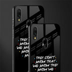 they don't know that we know - friends glass case for redmi note 7 image-2