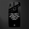 they don't know that we know - friends glass case for redmi note 7 image