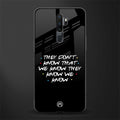 they don't know that we know - friends glass case for oppo a5 2020 image
