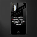 they don't know that we know - friends glass case for realme x2 image
