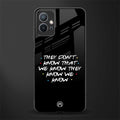 they don't know that we know - friends glass case for vivo t1 5g image