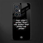 they don't know that we know - friends glass case for vivo x70 pro plus image