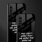 they don't know that we know - friends glass case for realme x50 pro image-2