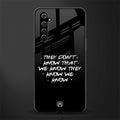 they don't know that we know - friends glass case for realme x50 pro image