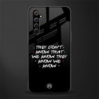 they don't know that we know - friends glass case for realme x50 pro image